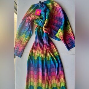 Dressed in La La Colorful Rainbow Maxi Dress